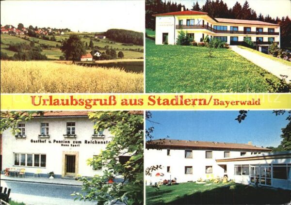 Stadlern Oberpfalz Hotel Gasthof Pension Reichenstein Schw