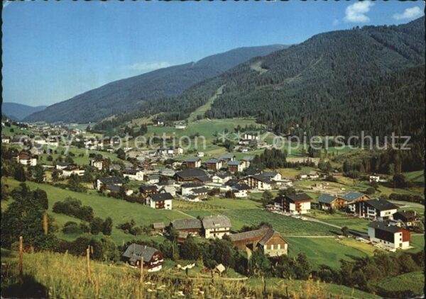 Bad Kleinkirchheim Kaernten Panorama Kurort