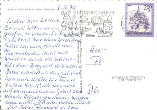 Bad Kleinkirchheim Kaernten Panorama Kurort – Bild 2