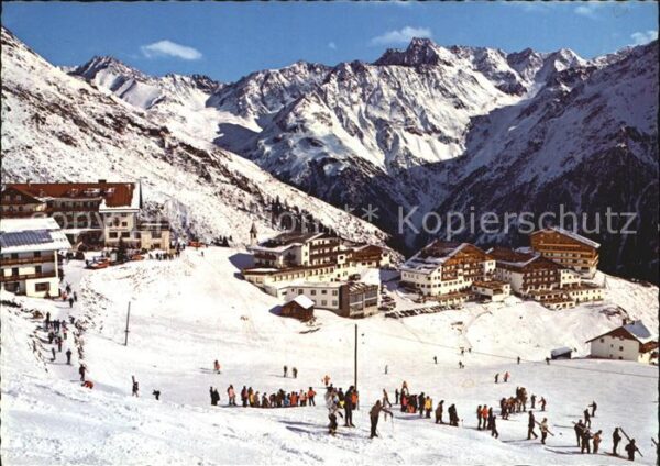 Hochsoelden Wintersportplatz Ötztal Berghotels Alpe