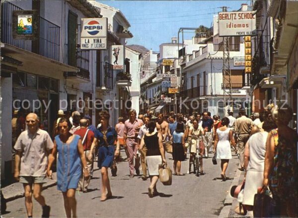 Torremolinos Calle de San Miguel Fussgängerzone