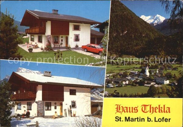 St Martin Lofer Ferienwohnungen Haus Thekla Loferer Ste