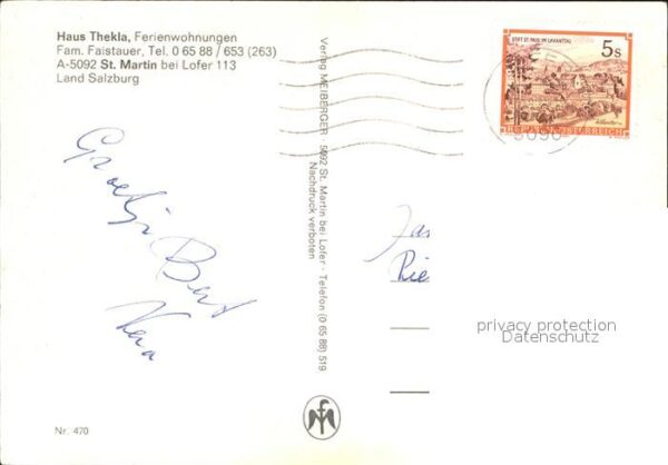St Martin Lofer Ferienwohnungen Haus Thekla Loferer Ste – Bild 2