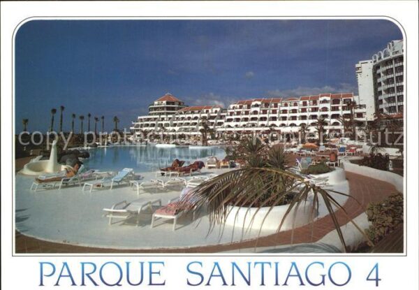 Playa de las Americas Parque Santiago 4 Hotelanlage Swimming