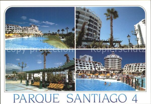 Playa de las Americas Parque Santiago 4 Hotelanlage Swimming
