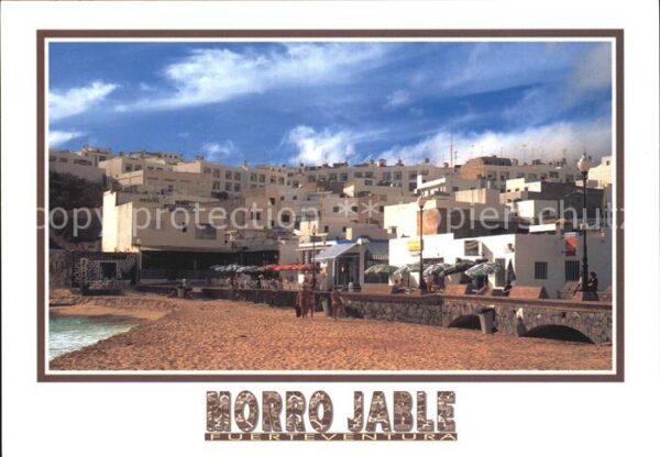 Morro Jable Ansicht vom Strand aus