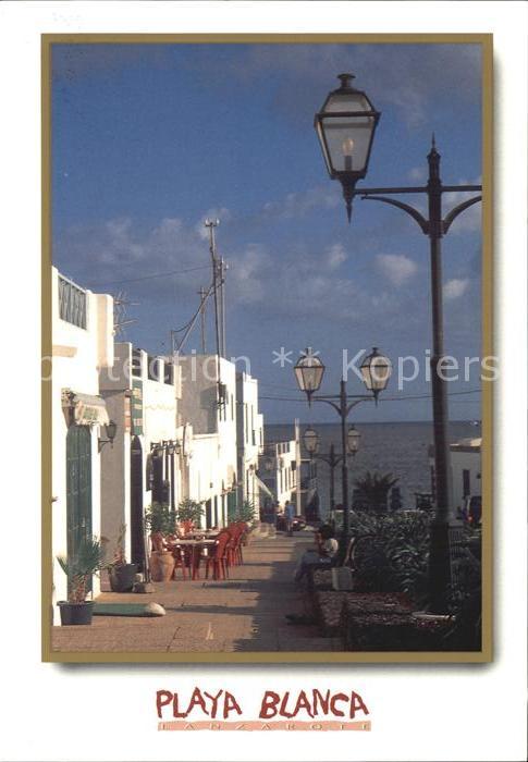 Playa Blanca Puerto del Carmen Dorfansicht Gasse