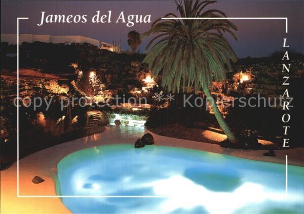 Jameos del Agua Hotelanlage Swimming Pool
