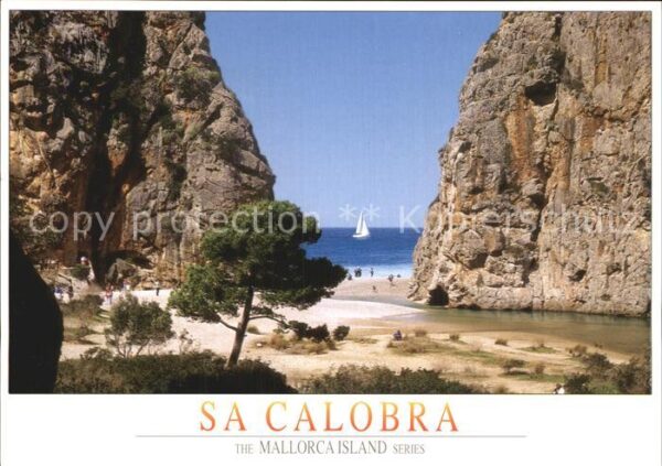 Sa Calobra Strand Bucht Steilküste The Mallorca Is