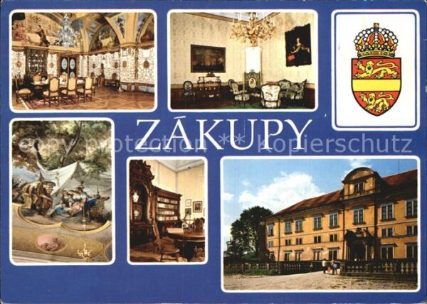Zamek Boskovice Schloss Zakupy
