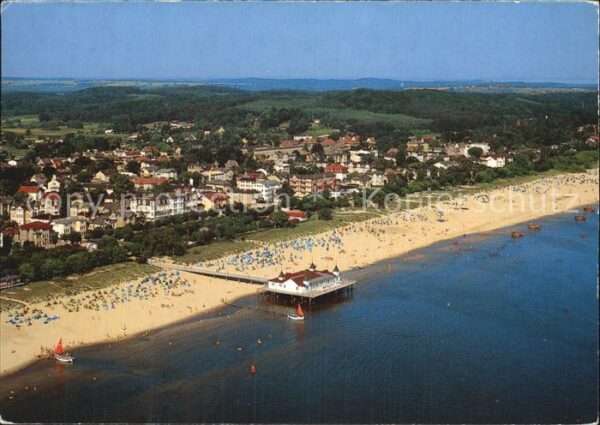 Ahlbeck Ostseebad Strand Luftbild