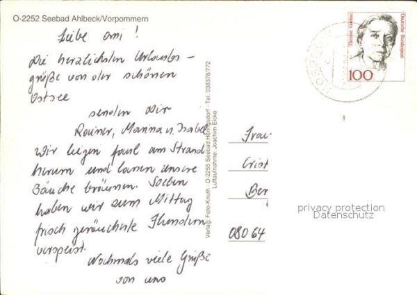 Ahlbeck Ostseebad Strand Luftbild – Bild 2