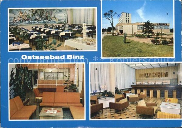 Binz Ruegen FDGB Urlauberrestaurant Rügen