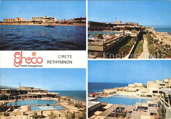 Rethymno Kreta el Greco Hotel Bungalows Strand