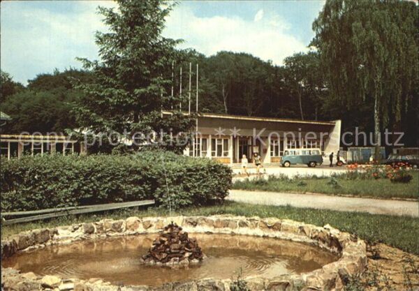 Walcz Westpommern Springbrunnen Ferienanlage