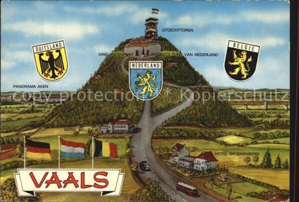Vaals Panoramen Aken Dreiländerpunkt