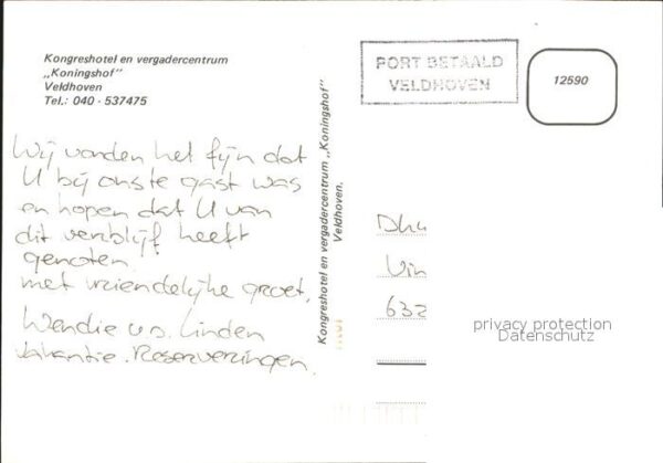 Veldhoven Netherlands Kongresshotel Koningshof – Bild 2