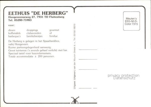 Niederlande Fluitenberg Ferienwohnungen De Herberg – Bild 2