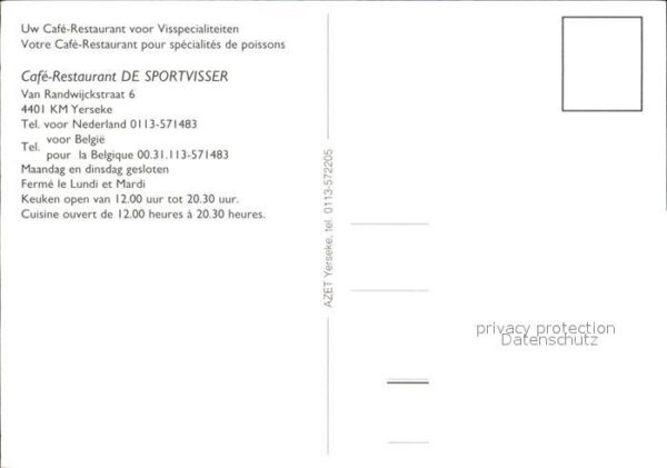Yerseke Cafe Restaurant De Sportvisser – Bild 2