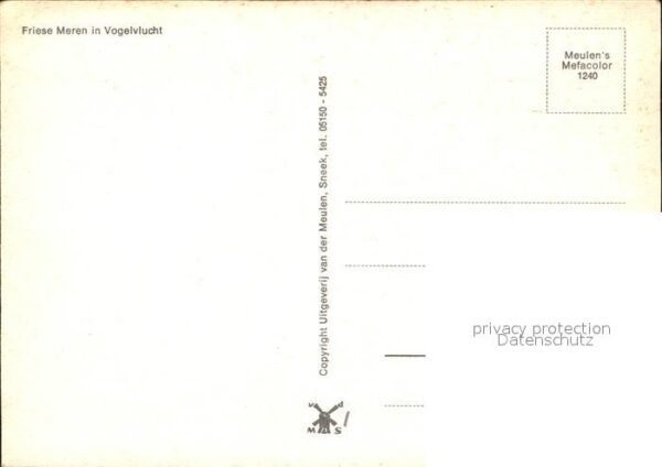 Friesland Niederlande Meer Luftbild – Bild 2