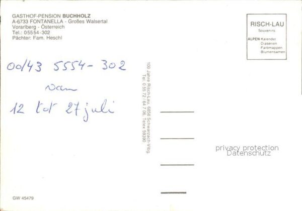 Fontanella Gasthof Pension Buchholz – Bild 2
