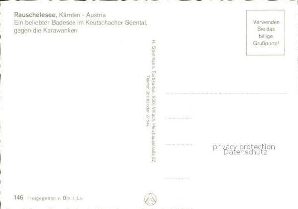 Kaernten Rauschelesee Karawanken – Bild 2