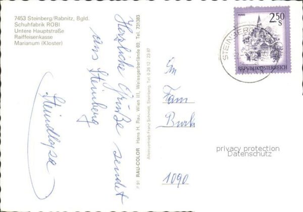 Steinberg Burgenland Schuhfabrik ROBI  Marianum – Bild 2