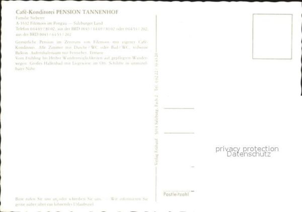 Filzmoos Cafe Konditorei Pension Tannenhof – Bild 2
