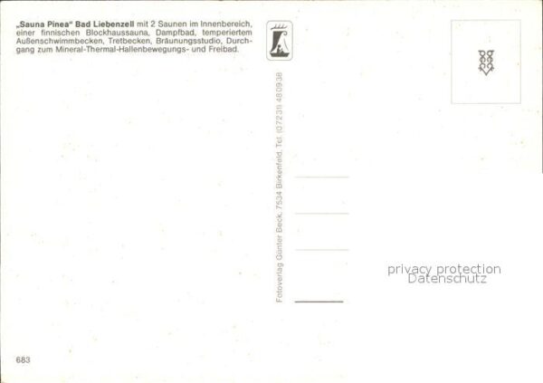 Bad Liebenzell Sauna Pinea Paracelsusbad – Bild 2