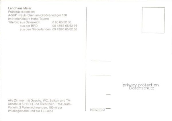 Neukirchen Grossvenediger Landhaus Meier – Bild 2