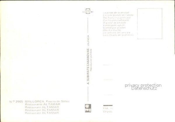 Mallorca Restaurant Altamar – Bild 2
