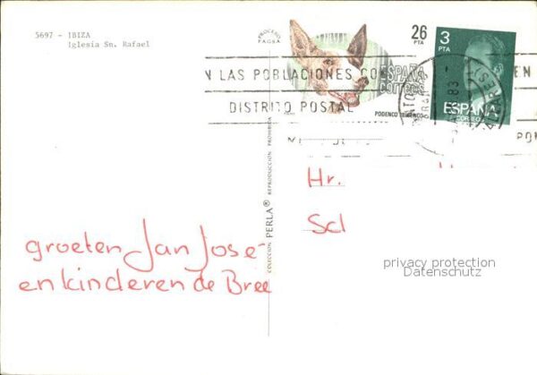 Ibiza Islas Baleares Kirche Sankt Rafael – Bild 2