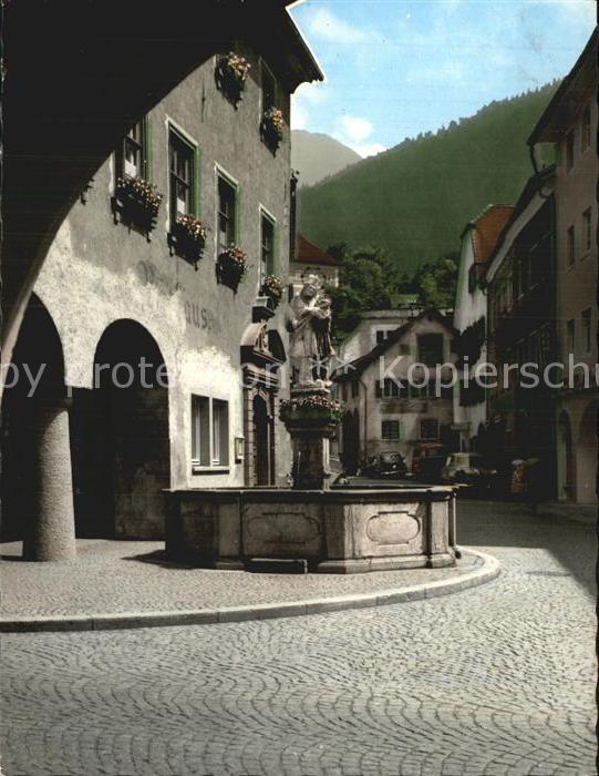 Bludenz Vorarlberg Rathausbrunnen