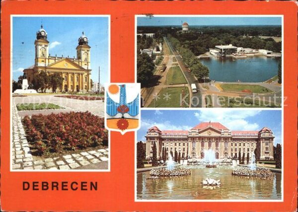 Debrecen Debrezin Komitatssitz Universität