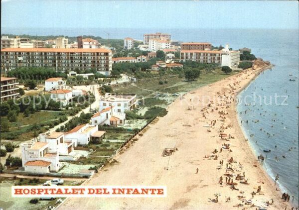 Tarragona Hospitalet del Infante Luftbild