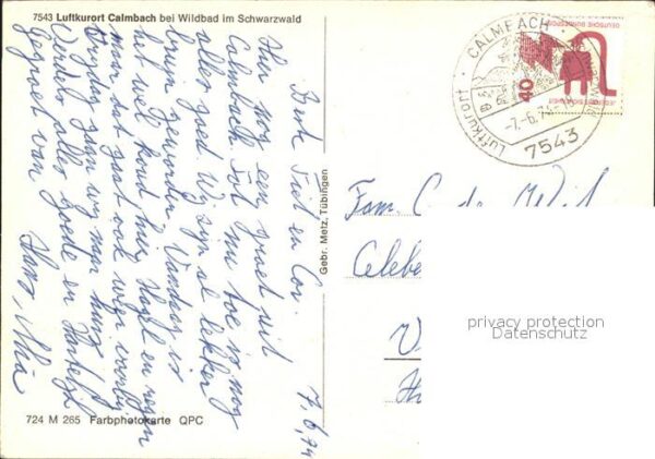 Calmbach Enz Luftaufnahme – Bild 2