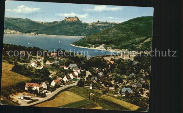 Edersee Sperrmauer Schloss Waldeck
