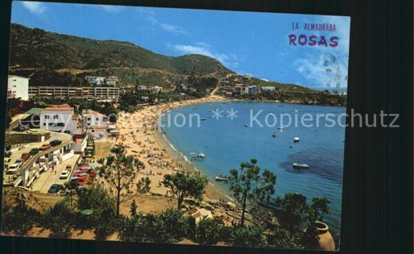 Rosas Costa Brava Cataluna Strand