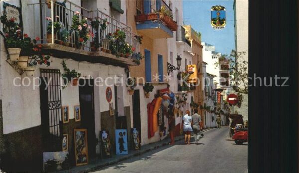 Benidorm Calle Tipica