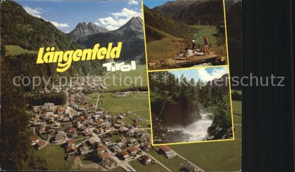 Laengenfeld Oetztal Luftaufnahme