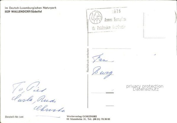 Wallendorf Eifel Deutsch Luxemburgischer Naturpark – Bild 2