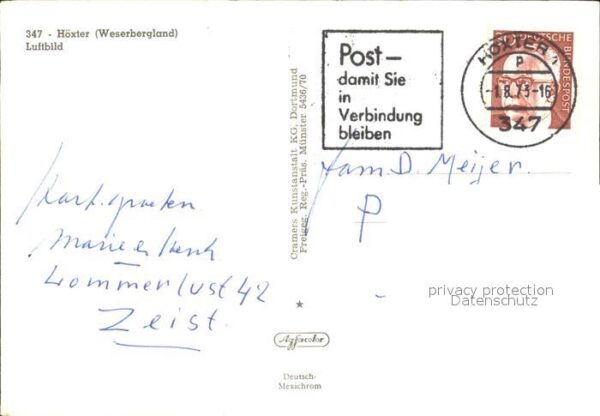 Hoexter Weser Luftbild – Bild 2