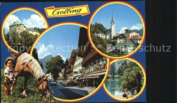 Golling Salzach Stadtansichten