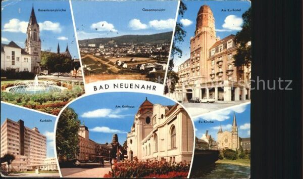 Bad Neuenahr-Ahrweiler Rosenkranzkirche Kurhotel Kurhaus Kirch