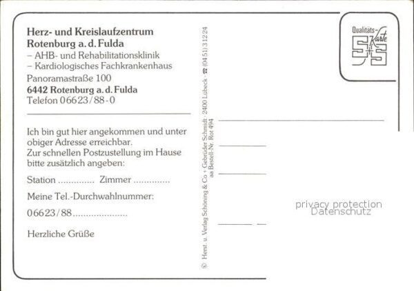 Rotenburg Fulda Herz- und Kreislaufzentrum – Bild 2