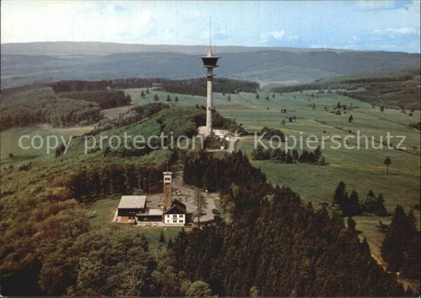 Kirchheim Hessen Berggasthof Eisenberg Fliegeraufnahme m