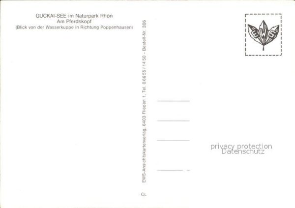Rhoen Region Fliegeraufnahme Guckaisee am Pferdskopf – Bild 2