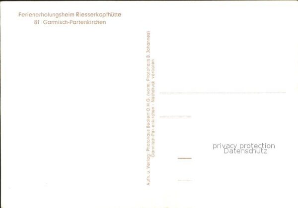 Garmisch-Partenkirchen Ferienheim Riesserkopfhütte – Bild 2