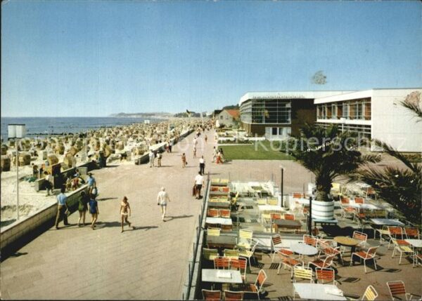 Groemitz Ostseebad Promenade Strand Meerwasser-Brandungsba