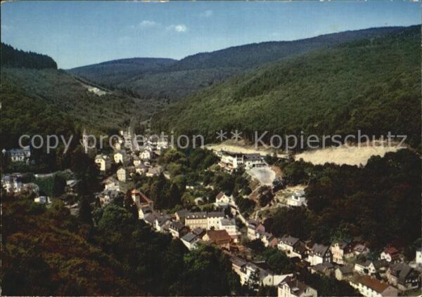 Schlangenbad Taunus Fliegeraufnahme